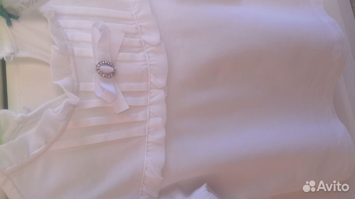 Блузка для девочки школьная