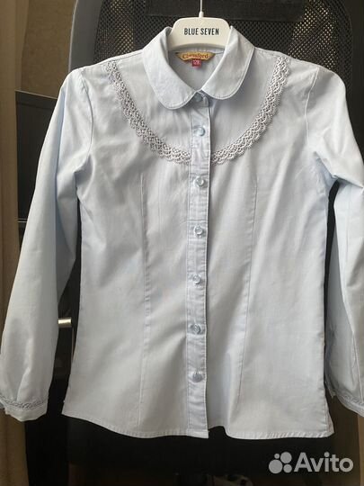 Школьные рубашки для девочки 128-134