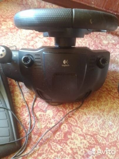 Руль logitech driving force gt