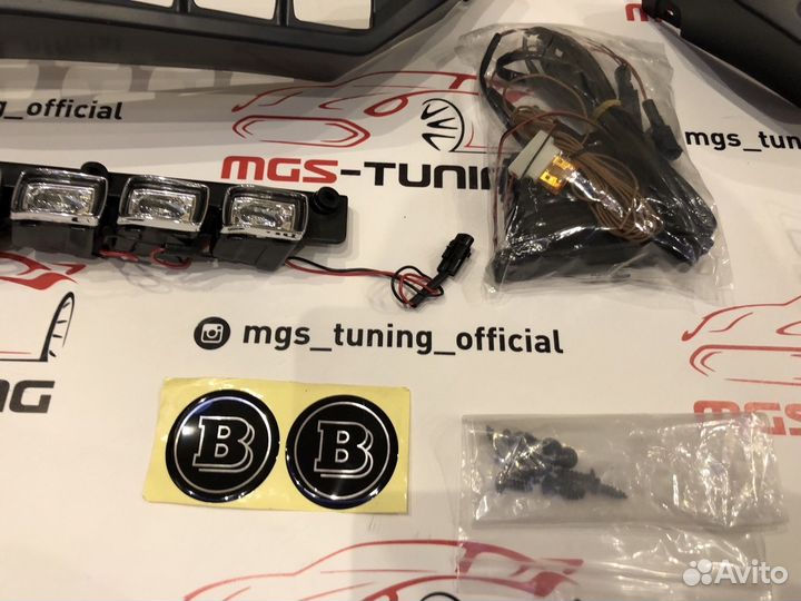 Уголки B с дхо на Mercedes G-class w463