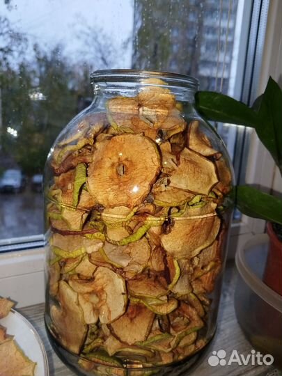 Сушеные яблоки