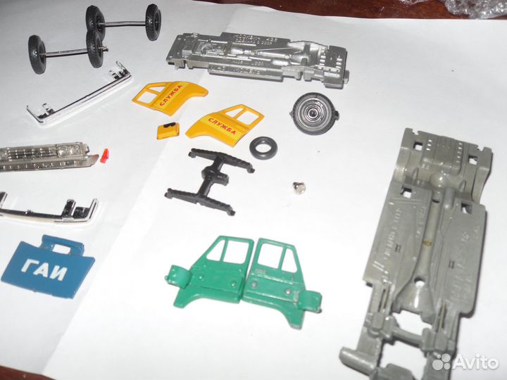 Запчасти для моделей СССР 1:43 обмен, продажа
