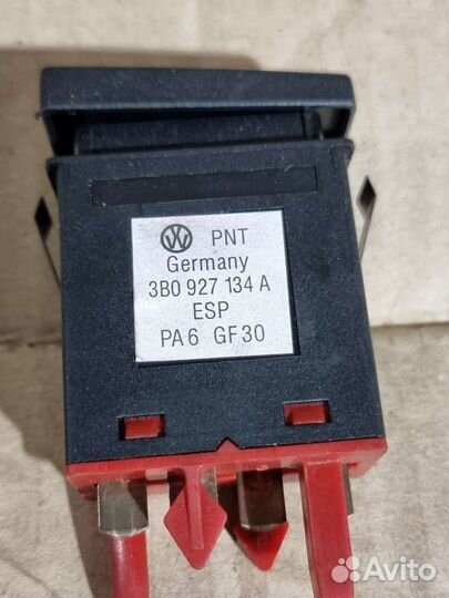 Кнопка антипробуксовочной системы ESP VW Passat B5