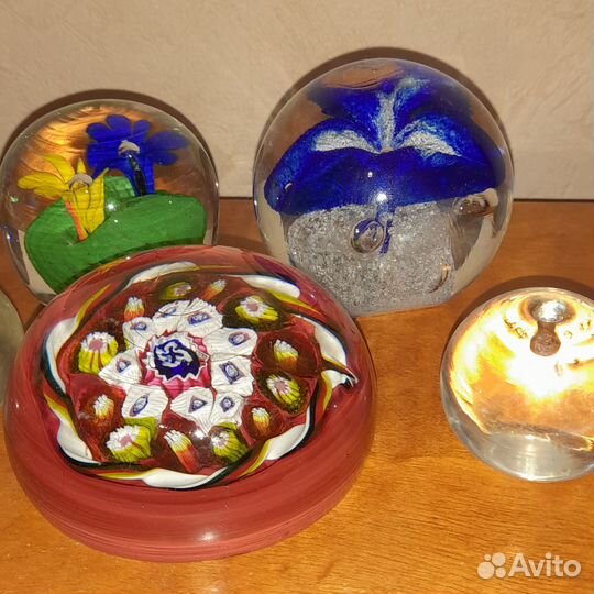 Коллекция Пресс Папье антиквариат цена за лот