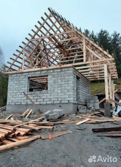 Строительство Домов/Заборов/Навесов/Кровли/Сайдинг