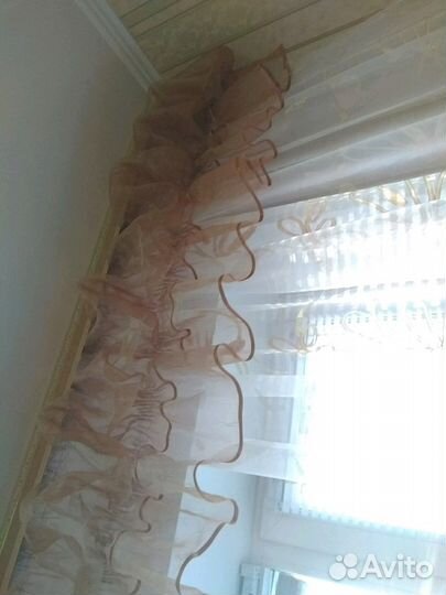 Новый ламбрекен органза ' Буффы