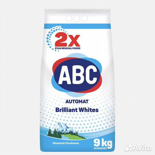 Стиральный порошок авс 9 кг. Турция