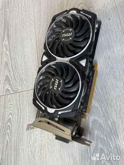 Видеокарта msi rx 570 armor 8 gb