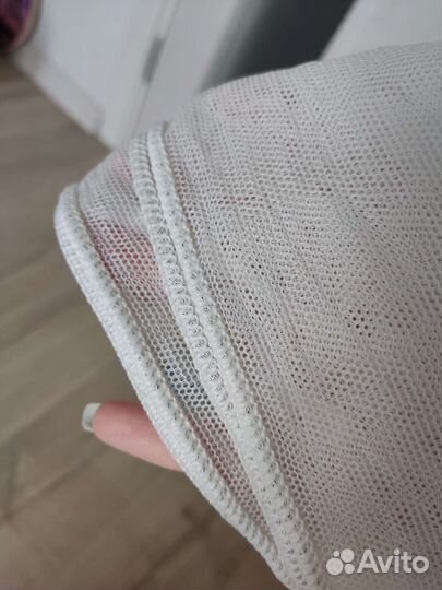 Новая тюль-сетка белая