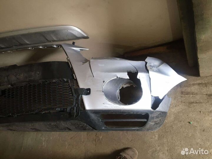 Передний бампер mitsubishi outlander xl