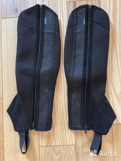 Краги с сетчатыми вставками Fouganza