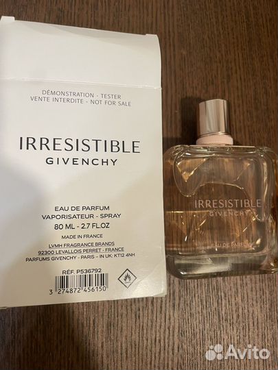 Givenchy irresistible eau de parfum 80ml