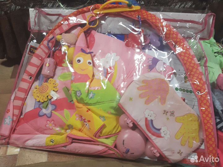 Развивающий коврик tiny love солнечная полянка