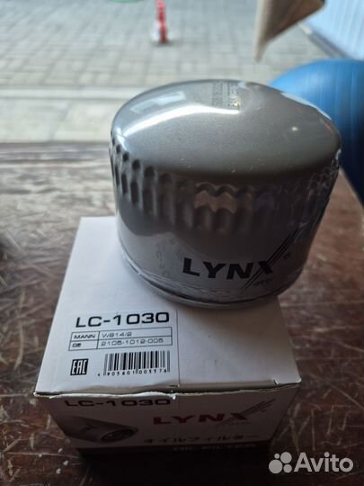 Масляный фильтр Lynx LC 1030