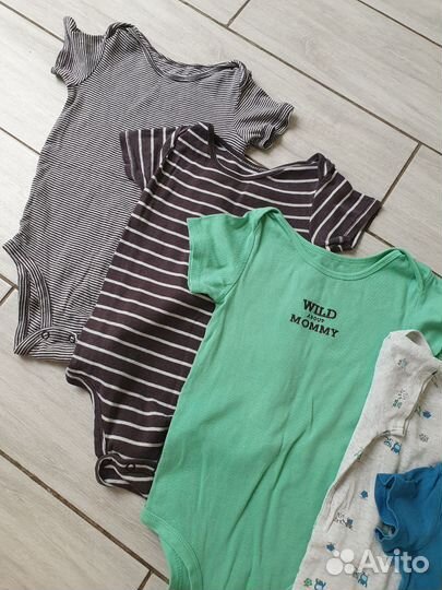 Боди carters 24 для мальчика 92