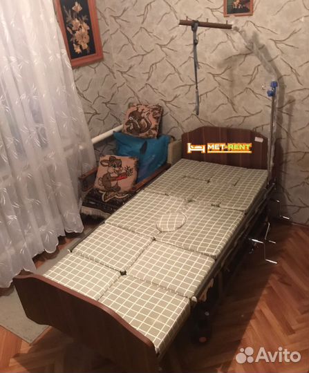 Кровать медицинская функциональная механическая