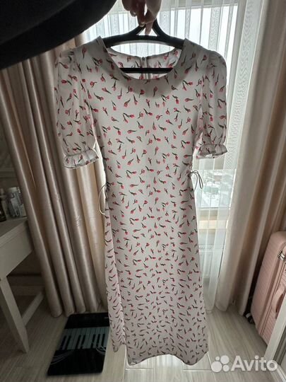 Платье на завязках