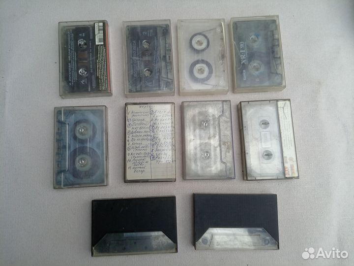 Аудио кассеты c записями. Лот 3