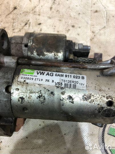 Стартер DSG-7 DQ200 Skoda Octavia A5 (1Z) 1.4 caxa