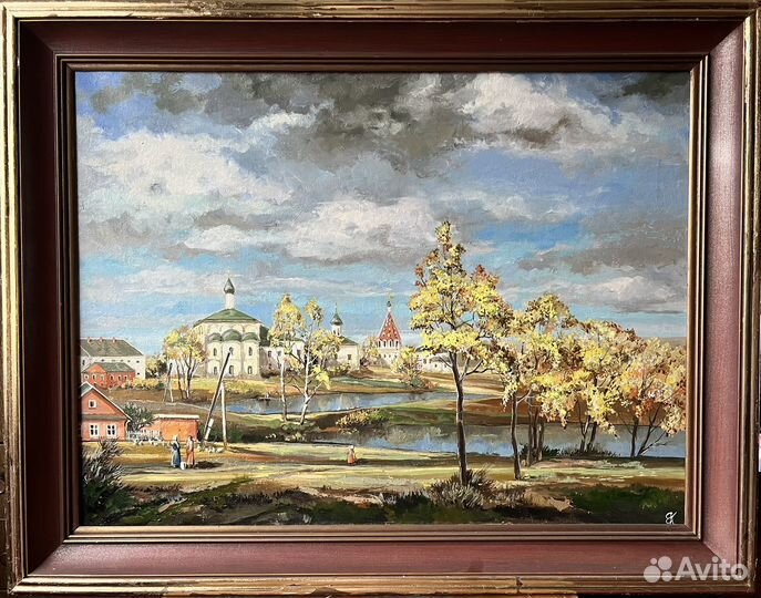 Картина маслом на холсте пейзаж