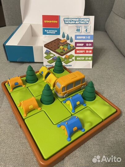 Игра головоломка Палаточный городок Бондибон