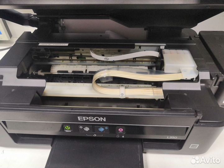 Цветное мфу Epson L350 с заводской снпч