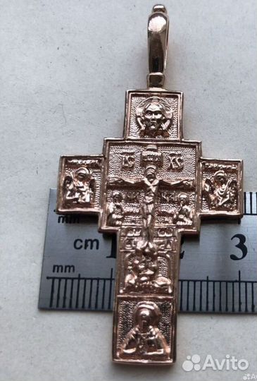 Крест золотой