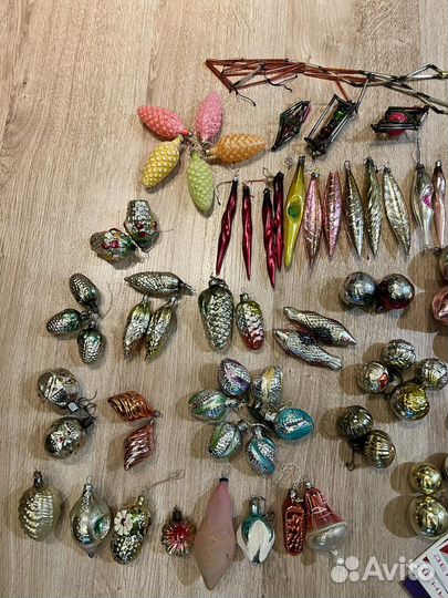 Елочные игрушки СССР