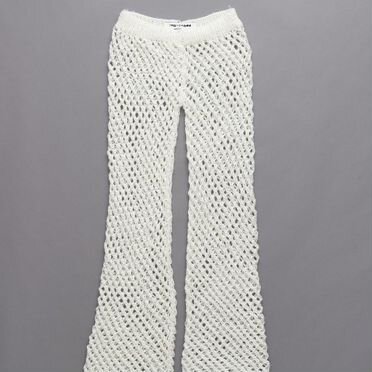 Брюки клеш сетка