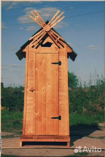 Уличный туалет домик с установкой хцн 093