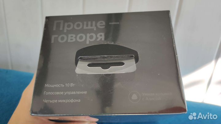 Яндекс станция мини с часами, Алиса, новая