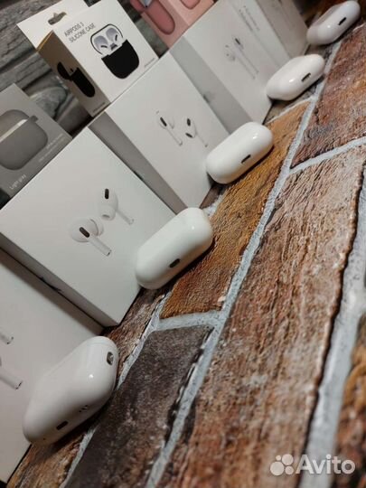 Беспроводные наушники Airpods premium + чехол