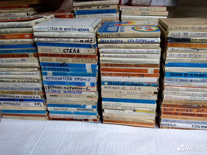 Катушки 550 м. с записями. Хиты 70-90 годов