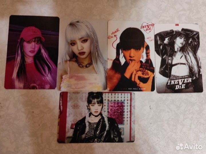 Карточки k pop Ломо