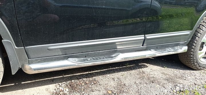 Защита переднего бампера двойная для Kia Sorento