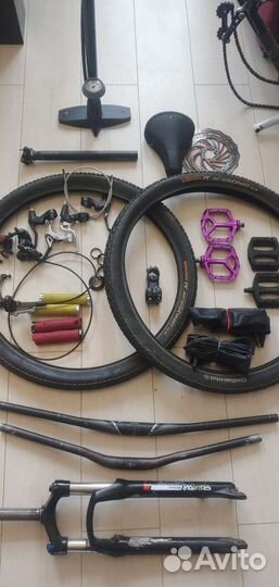 Запчасти: sram, shimano,BOS, race face,truvativ,KS