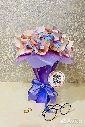 Букет из бабочек