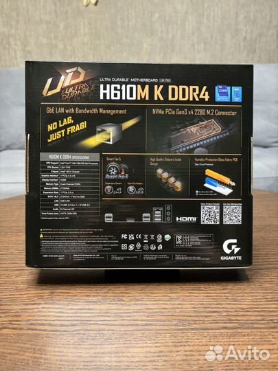 Материнская плата gigabyte H610M K DDR4