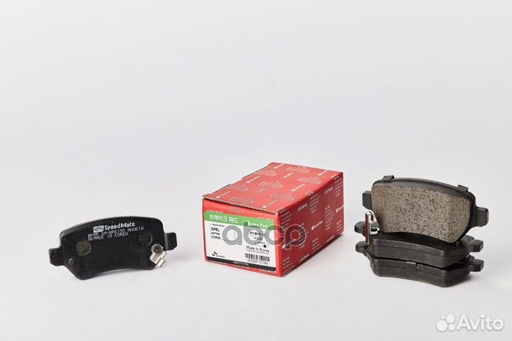 Колодки зад. opel (astra G,astra H,corsa C,meri