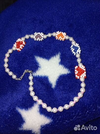 Ожерелье из бисера