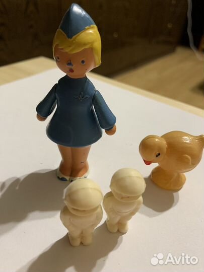 Игрушки 60-х колкий пластик,целлулоид