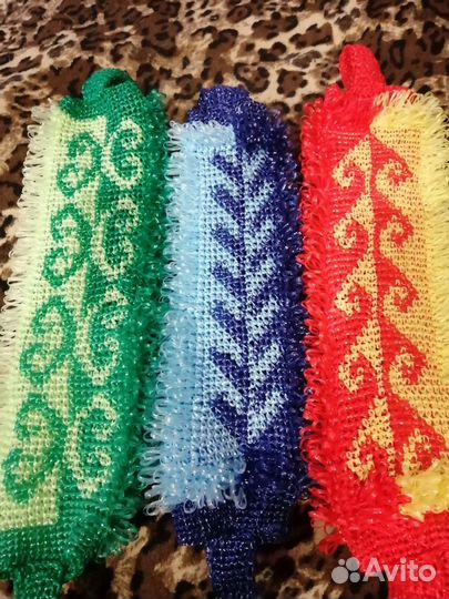 Мочалка ручной работы