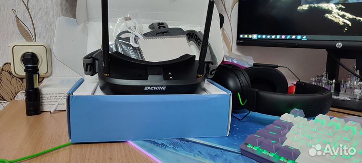 Fpv очки eachine ev100