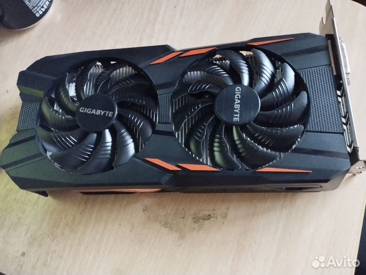 Видеокарта PCI-E Gigabyte GeForce GTX 1050 OC 2048