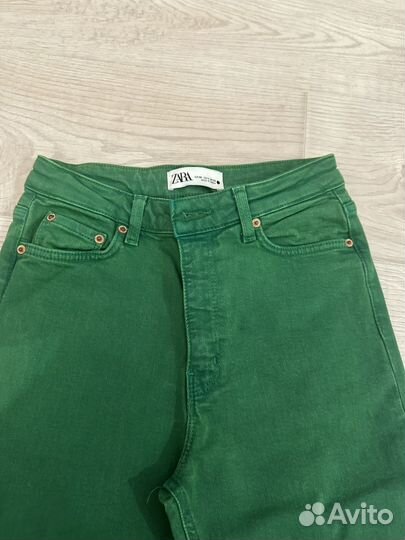 Джинсы клеш zara 36