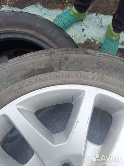 R18 Landsail LS588 225/55, PCD 5x115 DIA 70.3