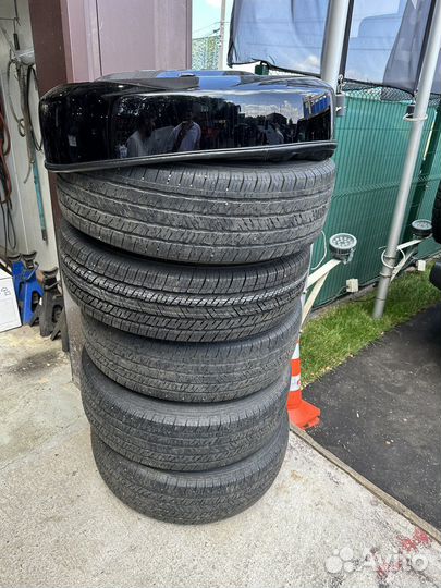 Комплект колес с резиной летней на jeep wrangler