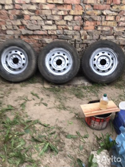 Стальные диски r16 на УАЗ