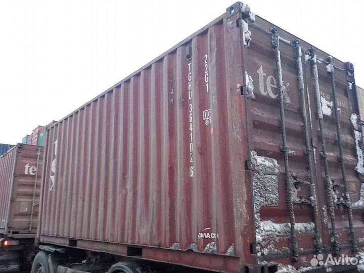 Контейнер 20 футов б/у tghu3641026