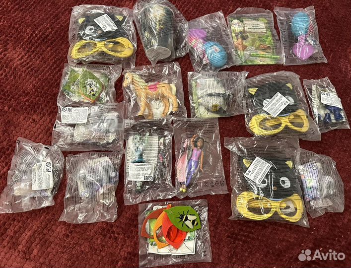 Игрушки из Макдональдса хэппи мил